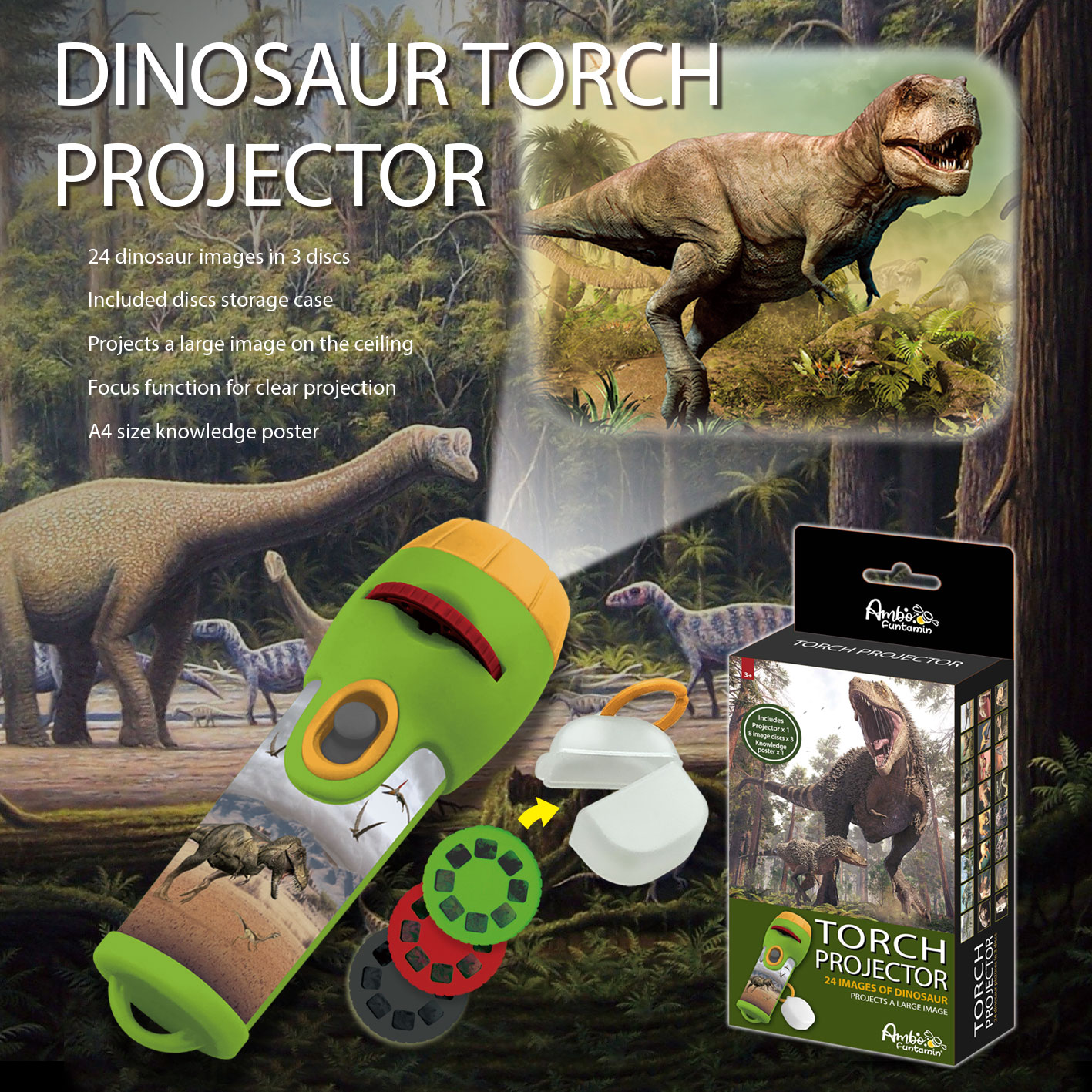 Dinosaur clearance projector toy